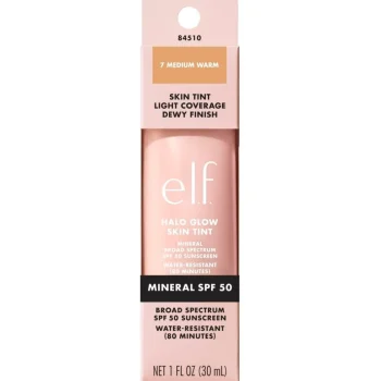 Hot ELF E.l.f. Halo Glow SPF50 7 Medium Warm Skin Tint