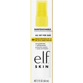 Discount ELF E.l.f. Skin Suntouchable All Set For Sun SPF30 Setting Spray