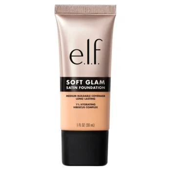 Clearance ELF E.l.f. Soft Glam 21 Light Neutral Satin Foundation