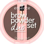 Outlet Essence 03 Dark Brow Powder Duo Set
