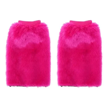 Sale Overig Fake Fur Gebreide Beenwarmers