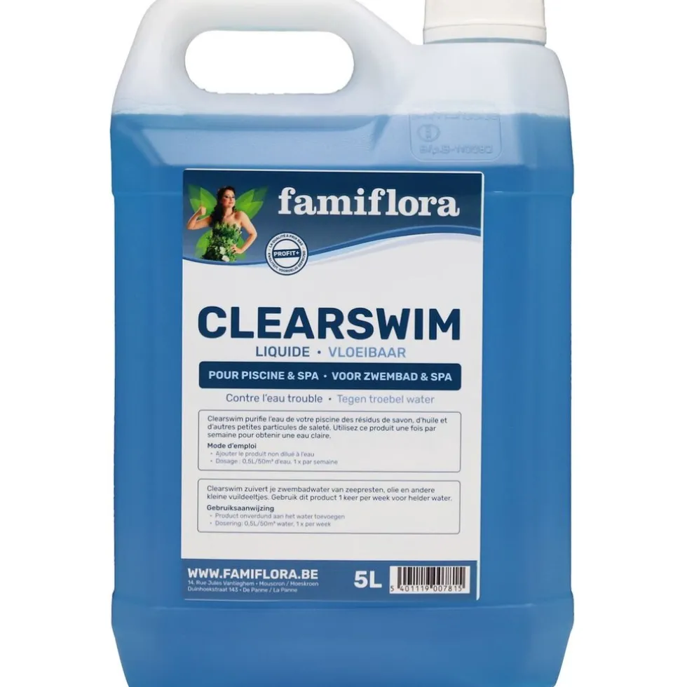 famiflora-clearswim-vloeibaar-lZejqFCy-2.webp Discount Famiflora Clearswim Vloeibaar 10L Tegen Troebel Water