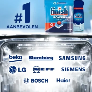 Best Finish Powerball All-in-1 Power Vaatwastabletten