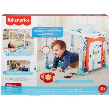 Sale Fisher Price 3-In-1 Kruipen En Spelen Activiteitenspeelmat