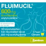Online Fluimucil Acetylcysteïne 600mg Bruistabletten