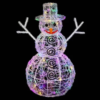 Fashion Fééric Lights And Christmas Verlichte 3D-sneeuwpop