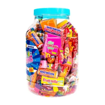 Discount Fruit-tella , Mentos, Chupa Chups & Look-O-Look Snoepmix