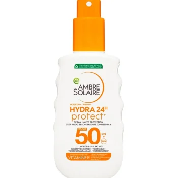New Garnier Ambre Solaire Hydra 24H SPF50 Zonnespray