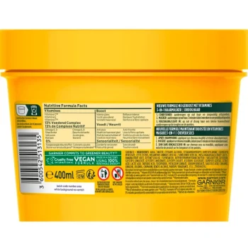 Fashion Fructis Garnier Nourishing Banana Hair Food 3-in-1 Haarmasker