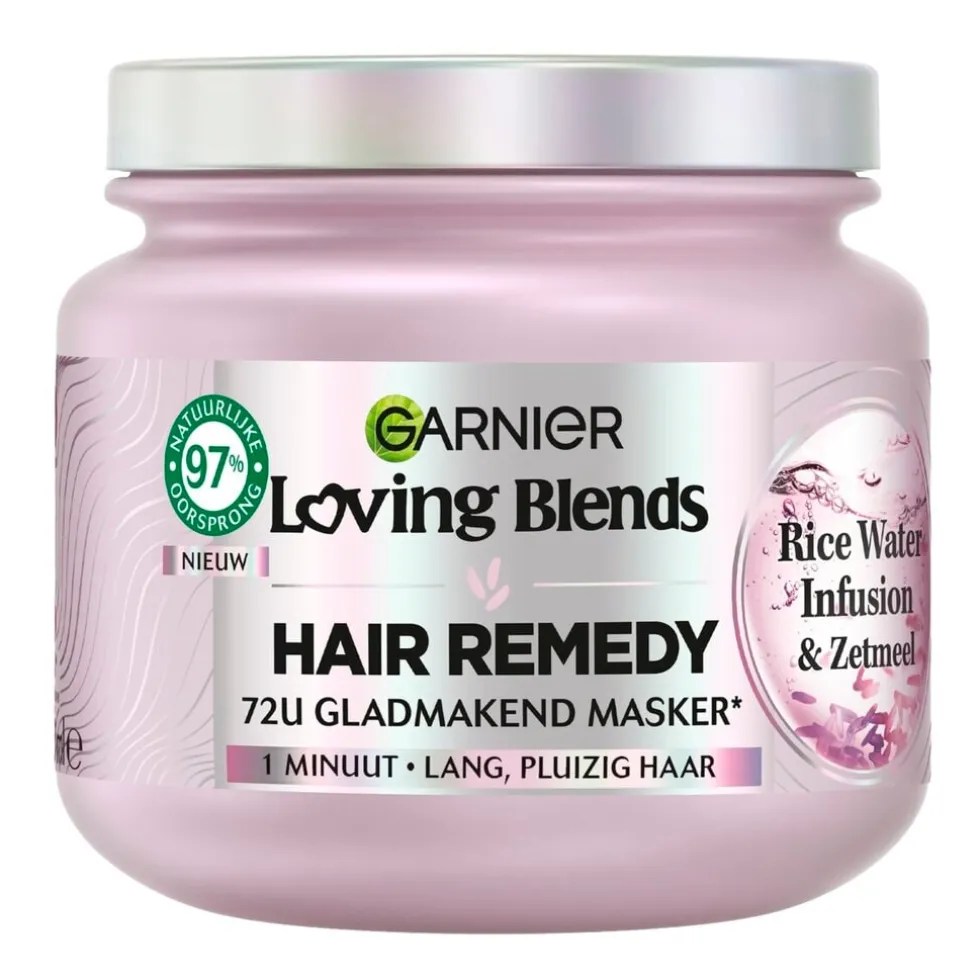 garnier-loving-blends-rice-wat-CNUpcool-0.webp Discount Loving Blends Garnier Rice Water Infusion & Zetmeel Hair Remedy 72u Gladmakend Masker