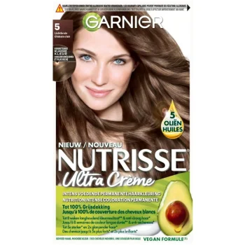 Discount Nutrisse Garnier Ultra Crème 5 Lichtbruin Permanente Haarkleuring