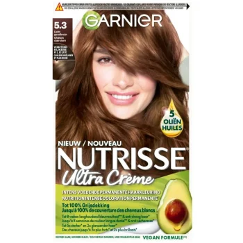 Hot Nutrisse Garnier Ultra Crème 5.3 Licht Goudbruin Permanente Haarkleuring