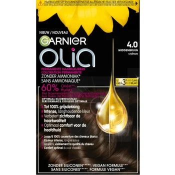 Sale Olia Garnier 4.0 Middenbruin Permanente Haarkleuring