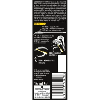 Fashion Got2B Glued 4 Brows & Edges Waterproof 2-in-1 Gel