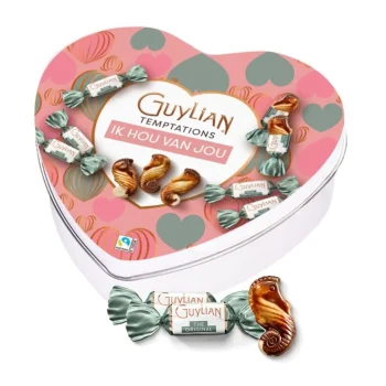 New Guylian Chocolade Geschenkdoos Hartje "ik Hou Van Jou"