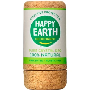 Outlet Happy Earth 100% Natural Pure Crystal Geurloze Deodorant Stick