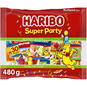 Discount Haribo Super Party Uitdeelzakjes