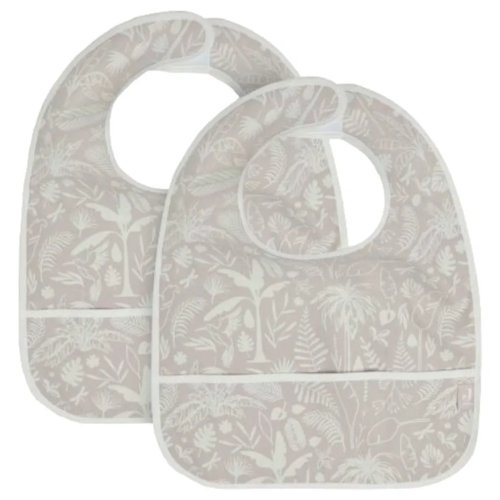 jollein-botanical-nougat-2-pac-veUlLcEh-0.webp Outlet Jollein Botanical Nougat 2-pack Waterproof Slabber