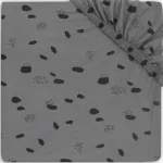 Best Jollein Jersey Spot Storm Grey 75 X 95 Cm Boxmatras Hoeslaken