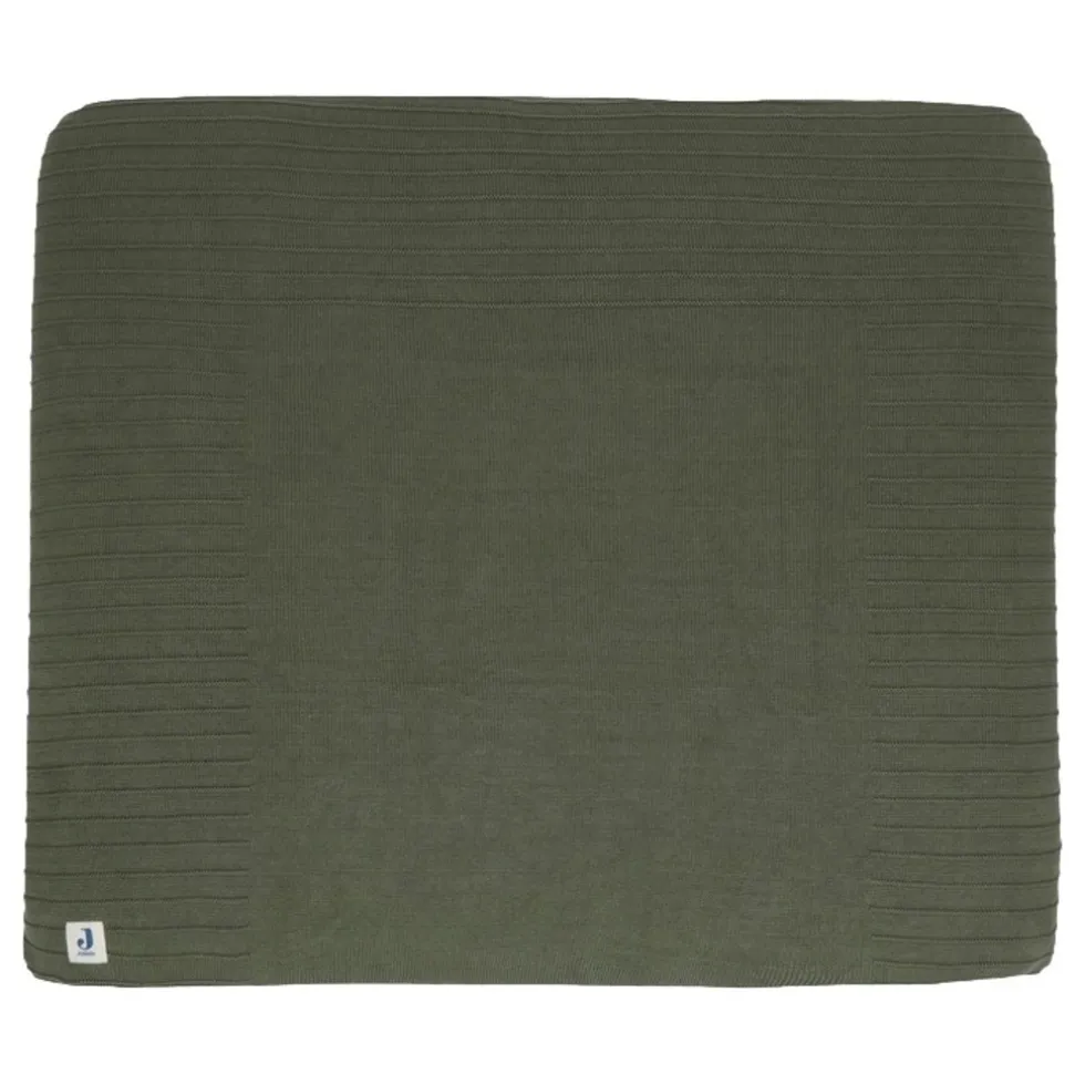 jollein-pure-knit-leaf-green-7-RgOGmkMo-0.webp Sale Jollein Pure Knit Leaf Green 75 X 85 Cm GOTS Aankleedkussenhoes