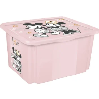 Outlet Keeeper Minnie Mouse Roze 45L Opbergbox