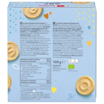 Discount Kruidvat 12+M Bio ABC Koekjes
