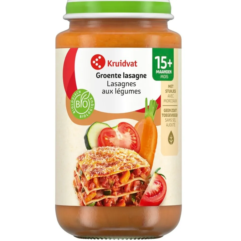 kruidvat-15m-bio-groentelasagn-ljyXFfiw-0.webp Sale Kruidvat 15+M Bio Groentelasagne Maaltijd