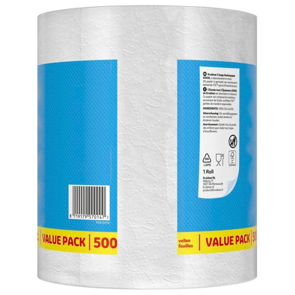kruidvat-2-laags-xxxxl-keukenp-LbAXsPSG-1.webp Clearance Kruidvat 2-Laags XXXXL Keukenpapier
