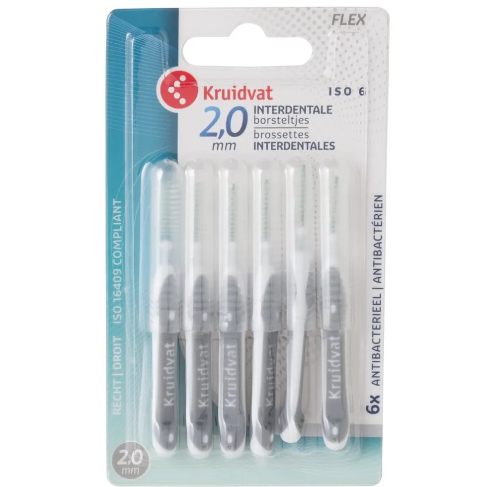 kruidvat-20mm-interdentale-bor-BwbuBrqC-0.webp Clearance Kruidvat 2,0mm Interdentale Borsteltjes Met Handvat