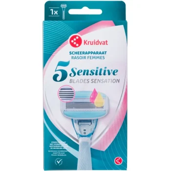 Outlet Kruidvat 5 Sensitive Sensation Scheerapparaat