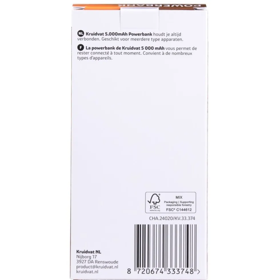 kruidvat-5000-mah-powerbank-SFbrtnKB-2.webp Clearance Kruidvat 5.000 MAh Powerbank