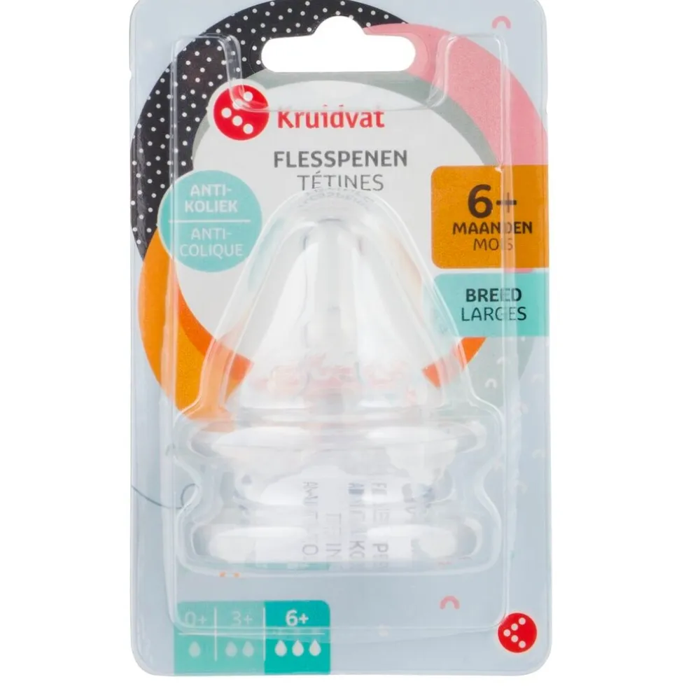 kruidvat-6m-anti-koliek-fast-f-NvByzNeS-0.webp Discount Kruidvat 6+M Anti-Koliek Fast Flow Brede Hals Flesspenen