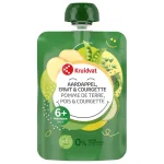 Outlet Kruidvat 6+M Bio Aardappel, Erwt & Courgette Knijpzakje