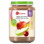 New Kruidvat 6+M Bio Appel, Peer & Kers Fruithapje