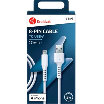 Outlet Kruidvat 8-pin Oplaadkabel