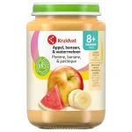 New Kruidvat 8+M Bio Appel, Banaan & Watermeloen Fruithapje