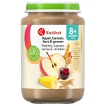 New Kruidvat 8+M Bio Appel, Banaan, Kers & Granen Fruithapje