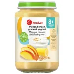 Fashion Kruidvat 8+M Bio Mango, Banaan, Granen & Yoghurt Fruithapje
