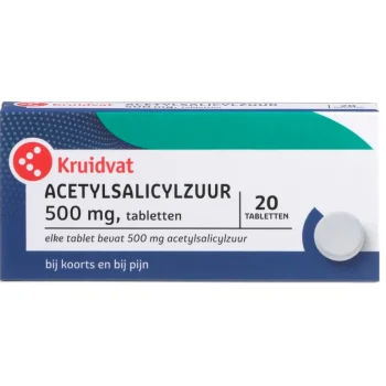 Outlet Kruidvat Acetylsalicylzuur 500mg Tabletten