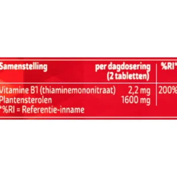 Discount Kruidvat Cholesterol Met Plantensterolen 1600mg Tabletten