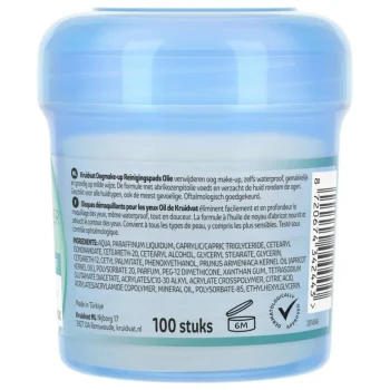 Hot Kruidvat Cleansing Oil Oogmake-upremoverpads
