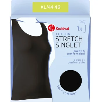 Outlet Kruidvat Cotton Stretch Damessinglet