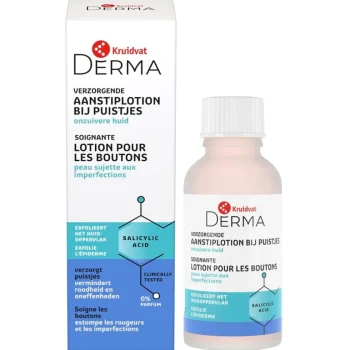 Fashion KRUIDVAT DERMA Indrogende Aanstiplotion Bij Puistjes
