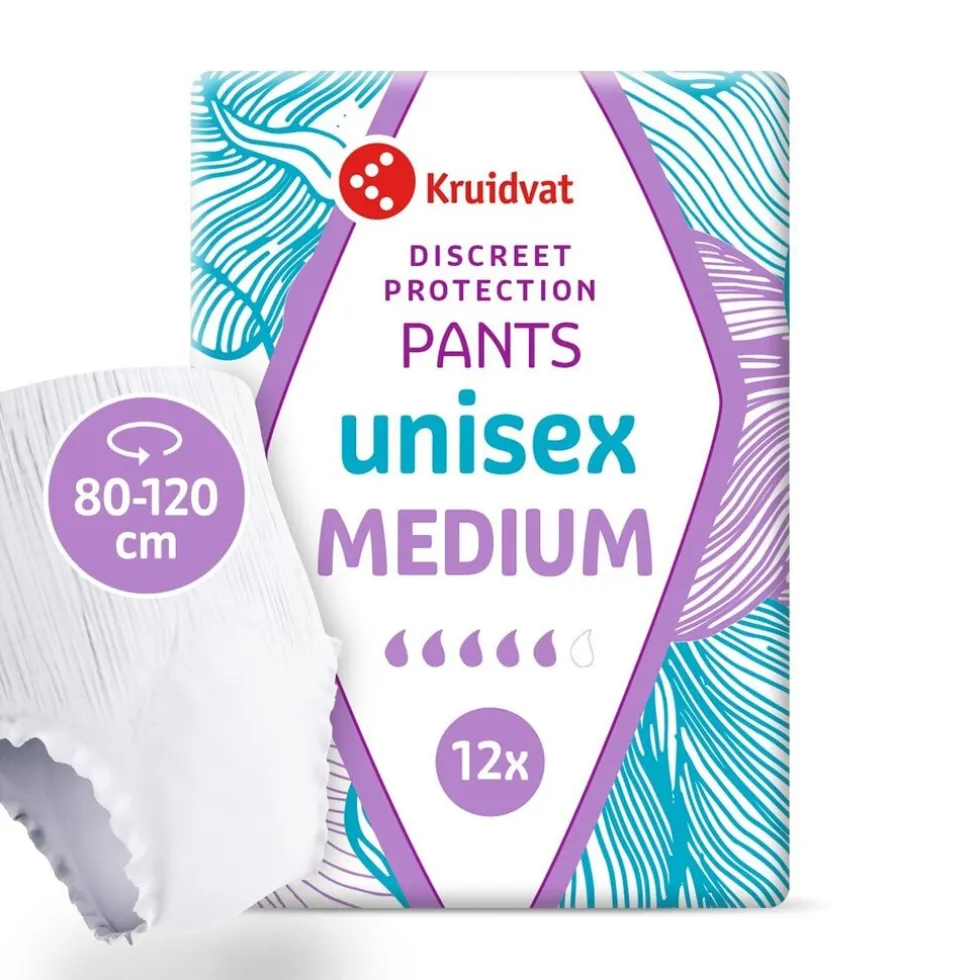 kruidvat-discreet-protection-u-fuRnlGes-0.webp Discount Kruidvat Discreet Protection Unisex Medium Incontinentiebroekjes