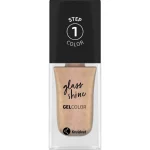 Hot Kruidvat Glass Shine 010 Golden Veil Longlasting Gel Color Nagellak