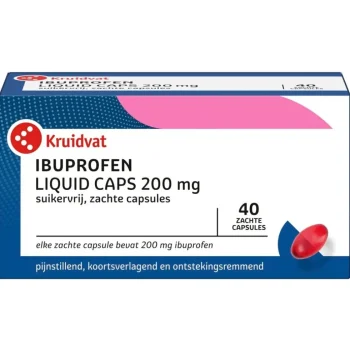 Discount Kruidvat Ibuprofen Liquid Caps 200 Mg Capsules
