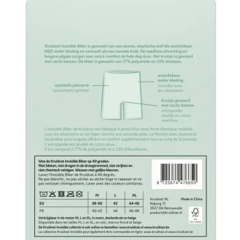 Hot Kruidvat Invisible Biker Damesshort