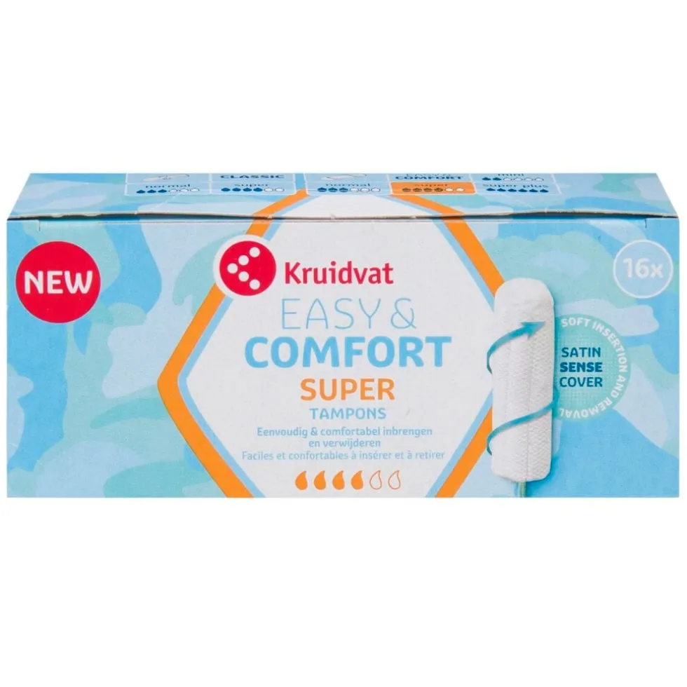 kruidvat-kruidvat-easy-comfor-MWYYUGOd-0.webp Discount Kruidvat Easy & Comfort Super Tampons