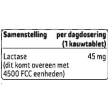 Hot Kruidvat Lactolerantie On The Go Kauwtabletten