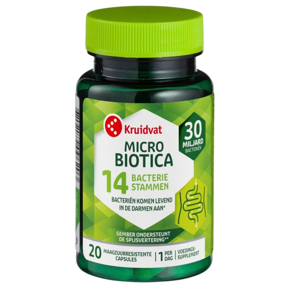 kruidvat-micro-biotica-14-bact-PlXNyHnq-0.webp Sale Kruidvat Micro Biotica 14 Bacterie Stammen Capsules